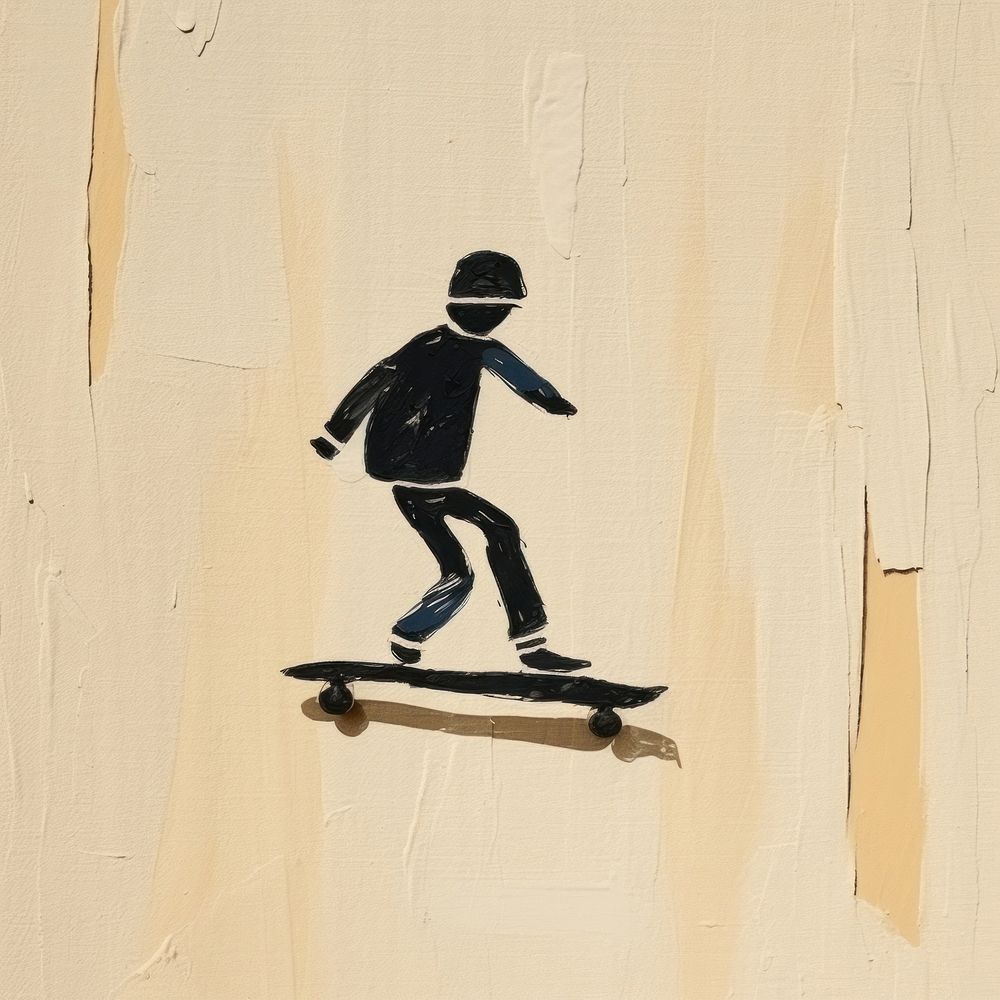 Skateboarder skateboard skateboarder footwear.