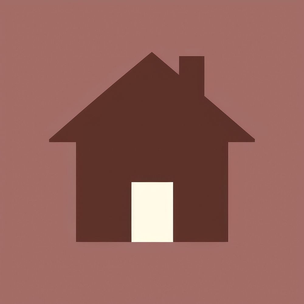 House icon architecture building symbol.