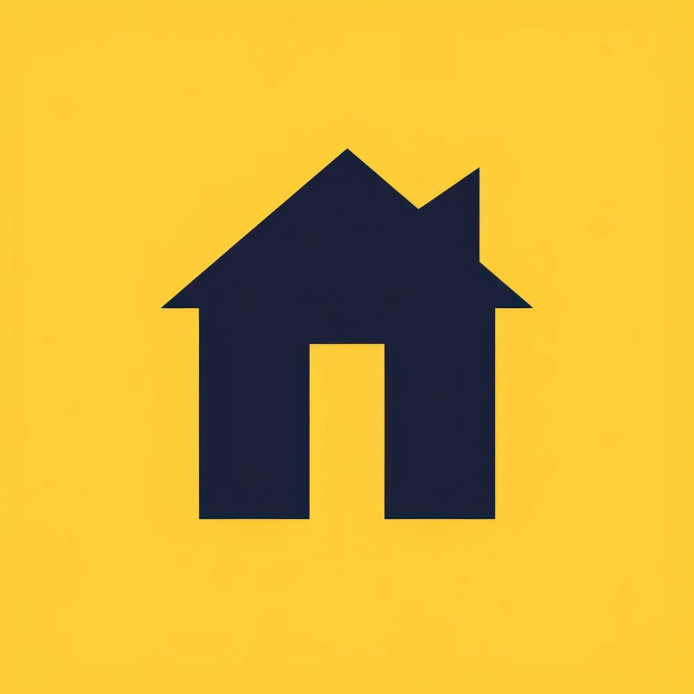 House icon symbol logo architecture.