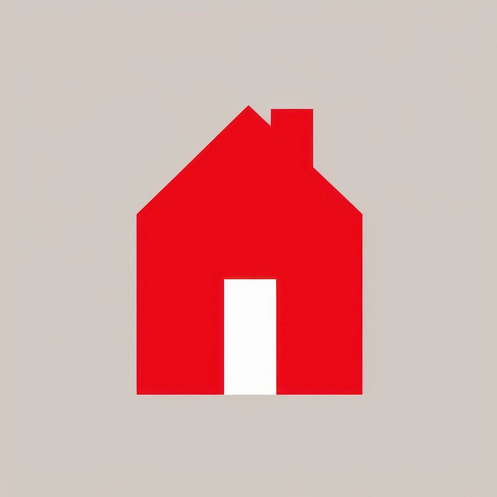 House icon logo architecture trademark.