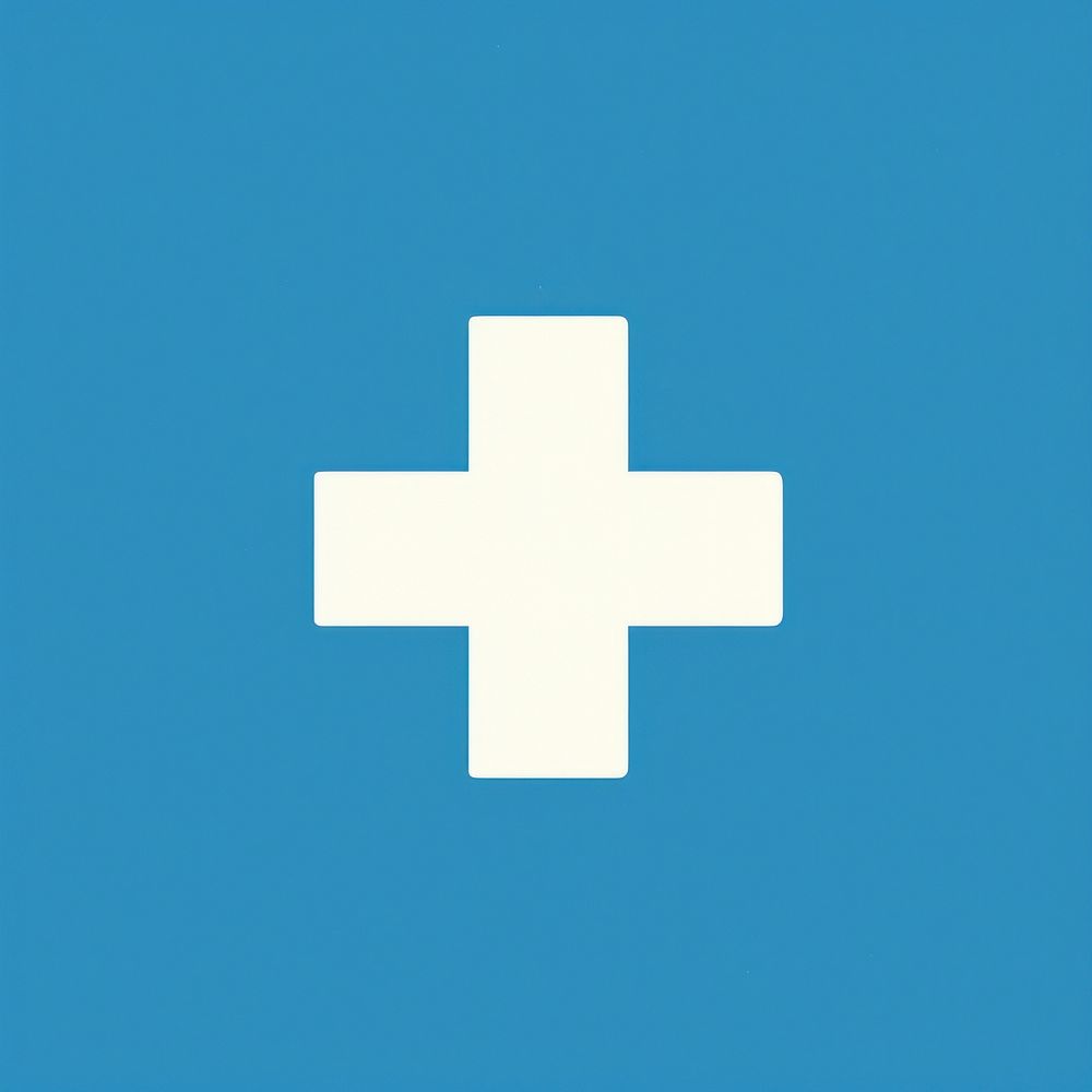 Medicine icon symbol blue logo.