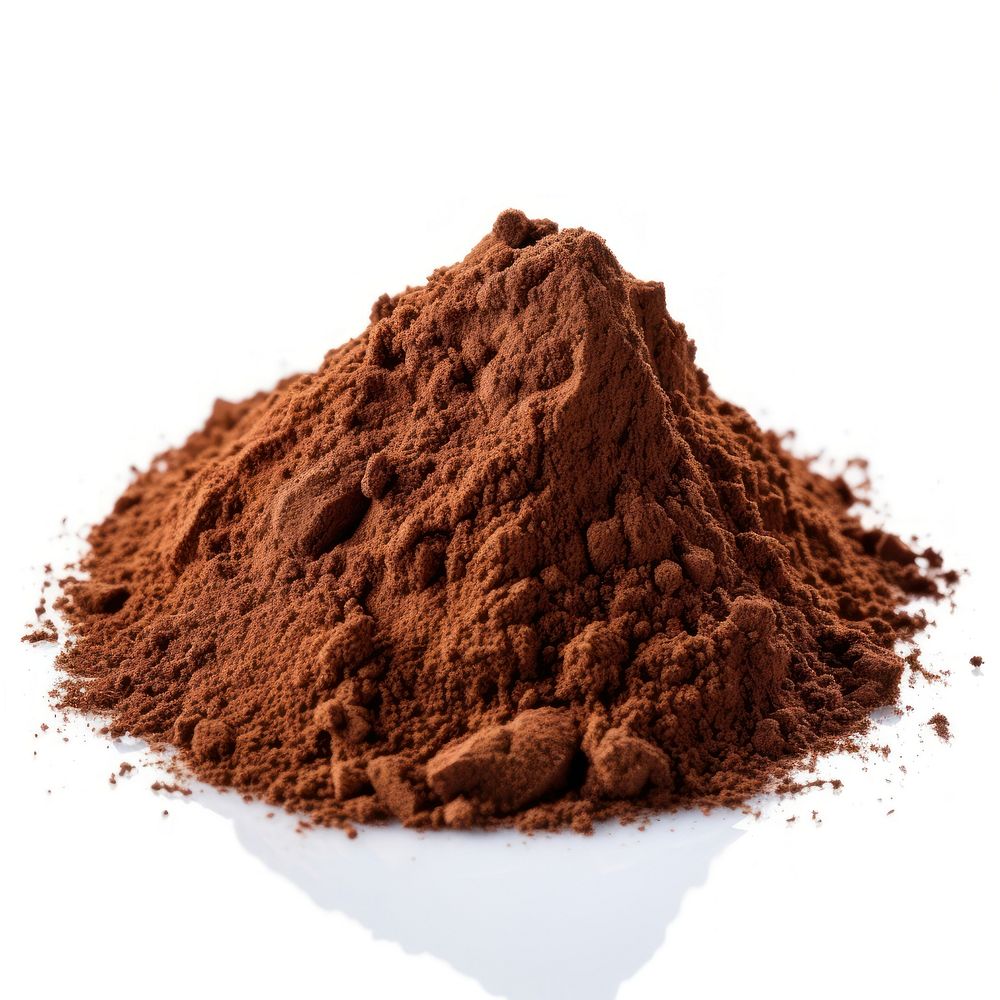 Cocoa powder dessert food soil. AI generated Image by rawpixel.