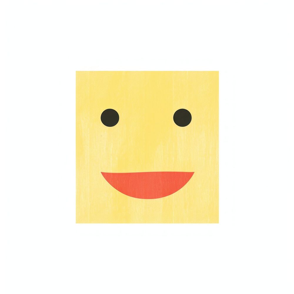 Amusing face emoji anthropomorphic creativity rectangle. AI generated Image by rawpixel.