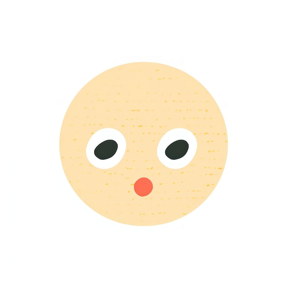 Confused emoji anthropomorphic emoticon cartoon. AI generated Image by rawpixel.