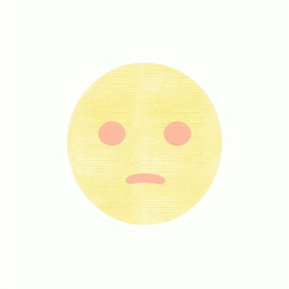 Confused emoji anthropomorphic emoticon portrait. AI generated Image by rawpixel.