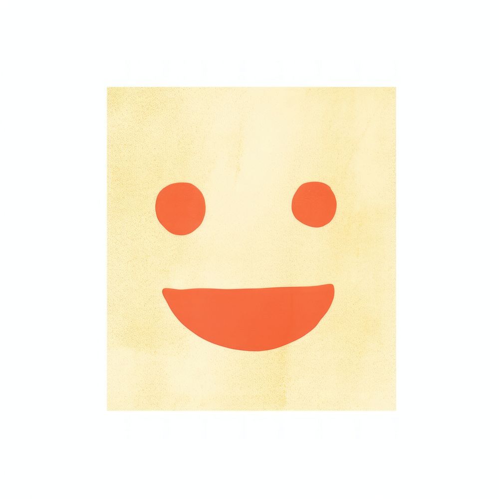 Smirking face emoji anthropomorphic creativity rectangle. AI generated Image by rawpixel.