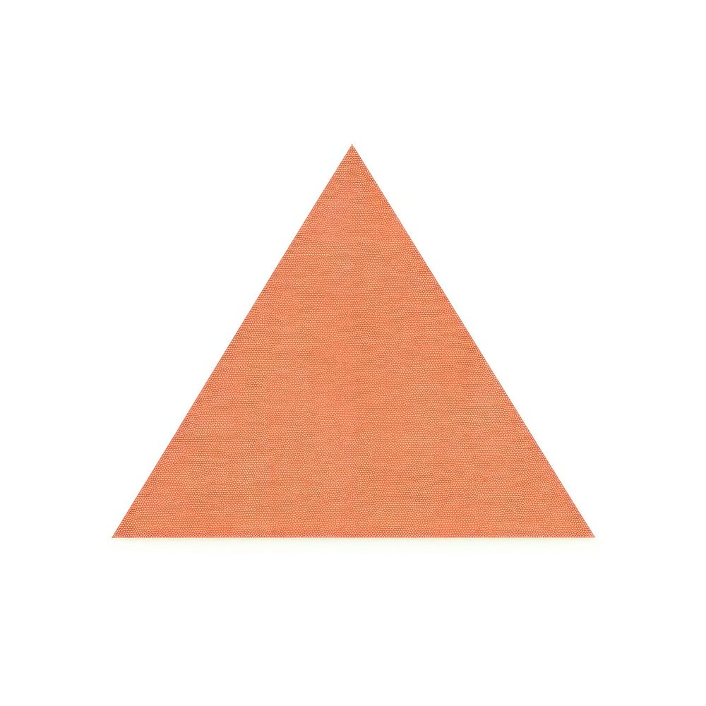Triangle shape white background simplicity. AI generated Image by rawpixel.