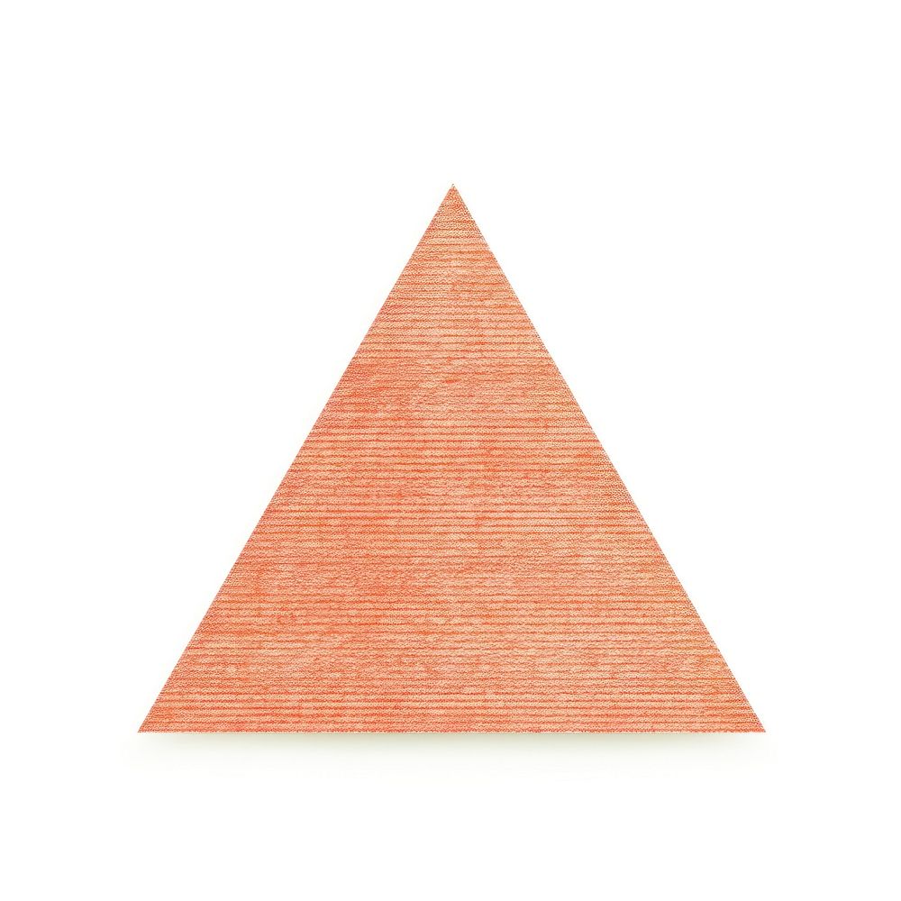 Triangle shape white background simplicity. AI generated Image by rawpixel.