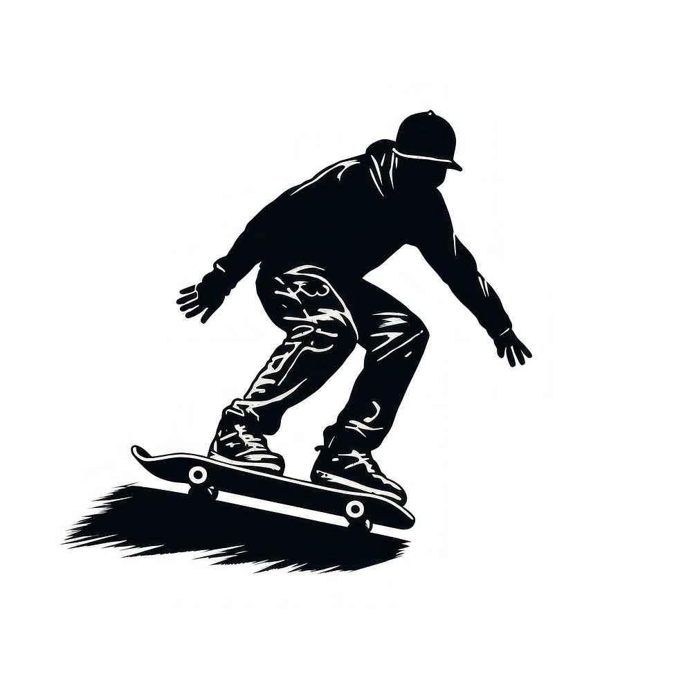 Skateboarder skateboard skateboarder footwear.
