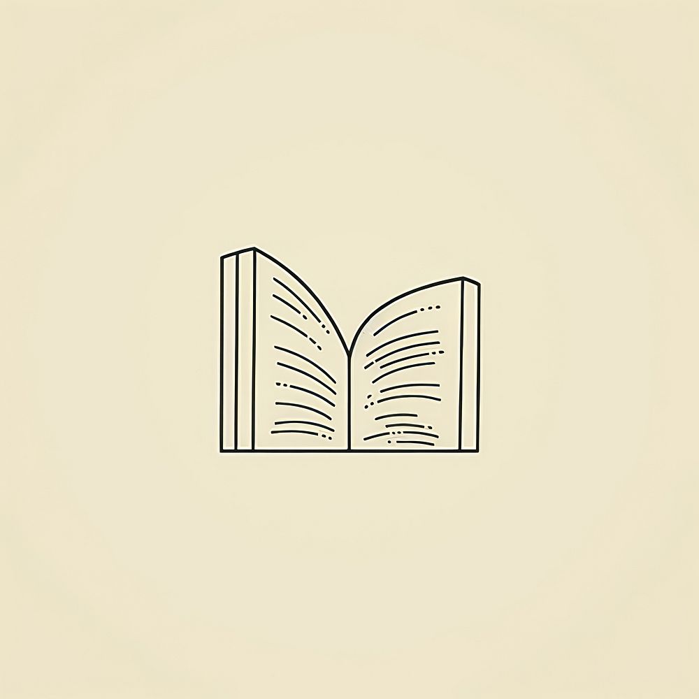 Books icon text publication drawing.