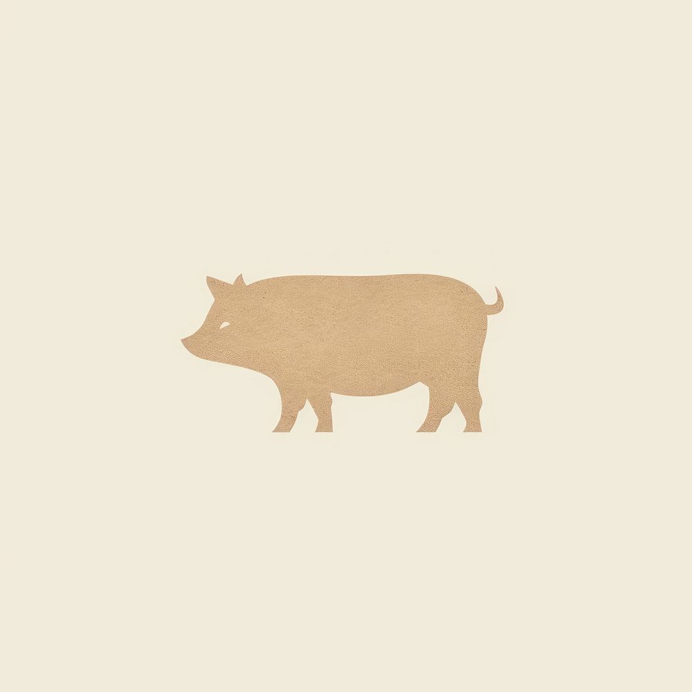 Pig icon animal mammal boar.