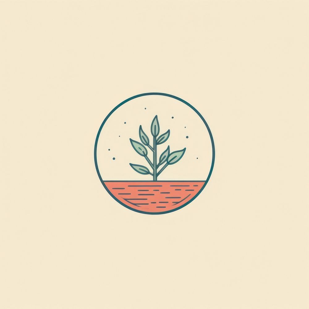 Plant icon drawing sketch shape.