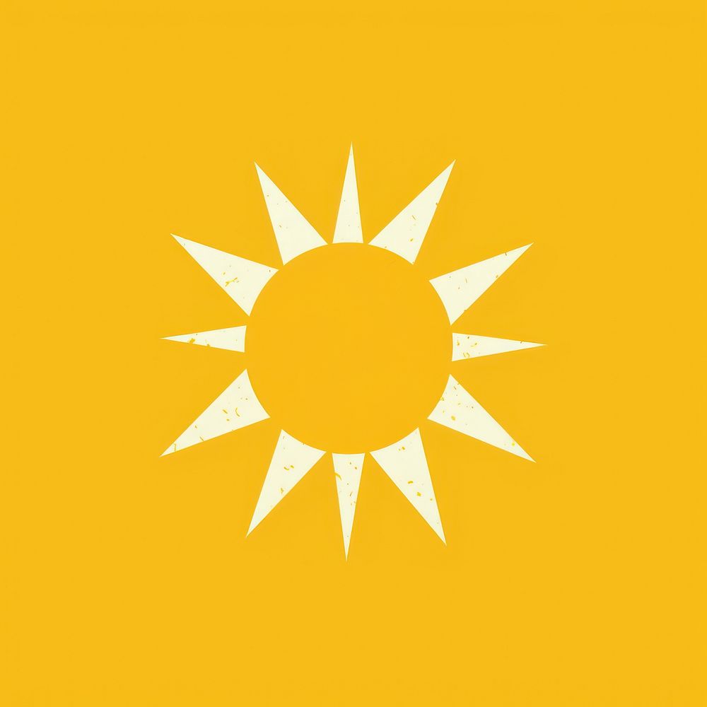 Sun icon backgrounds outdoors logo.
