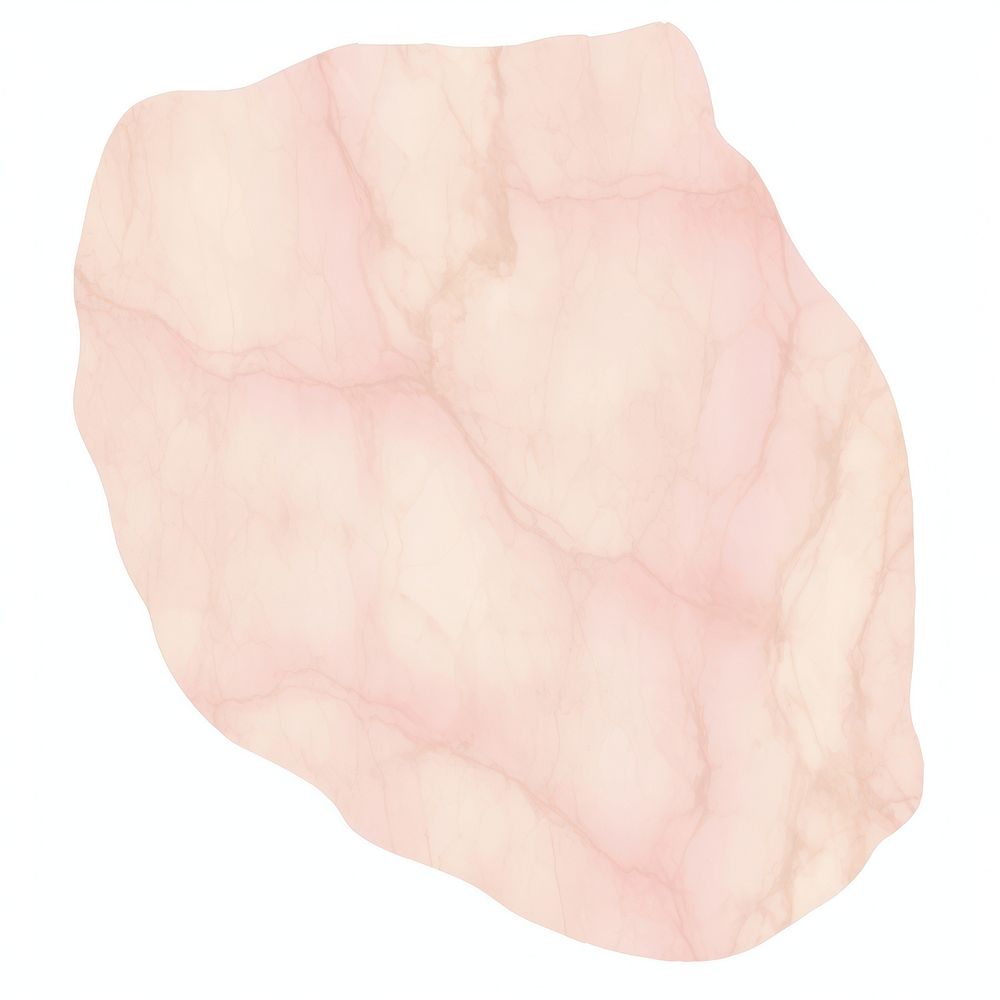 Pink marble distort shape abstract white background microbiology.