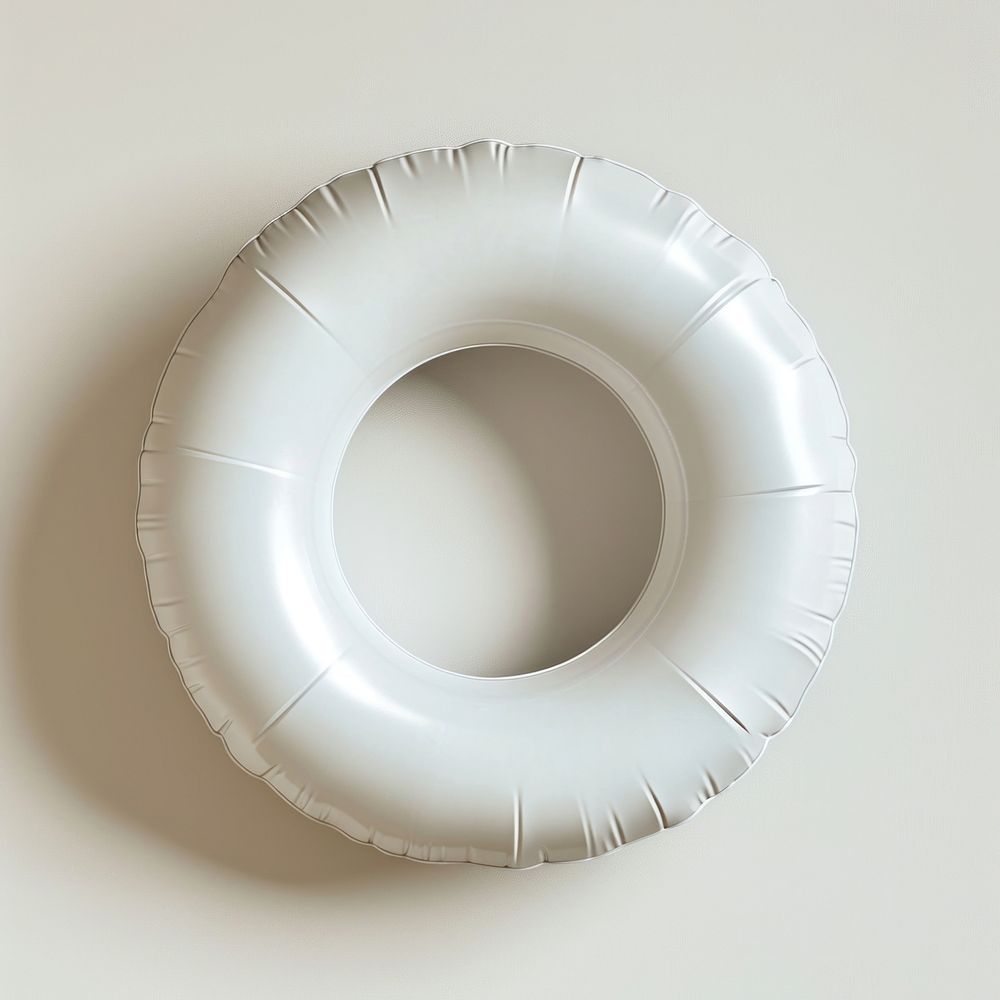 Swim ring  inflatable lifebuoy dishware.