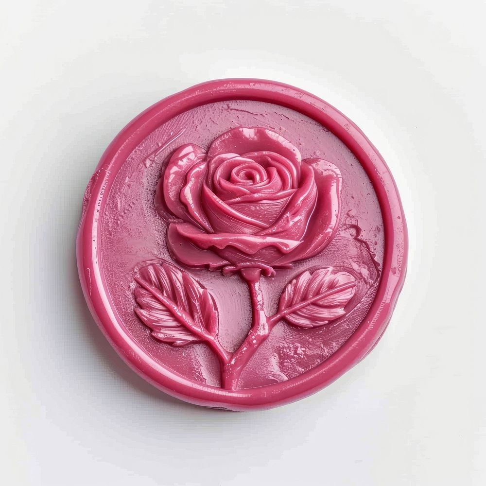 Pink rose creativity freshness.