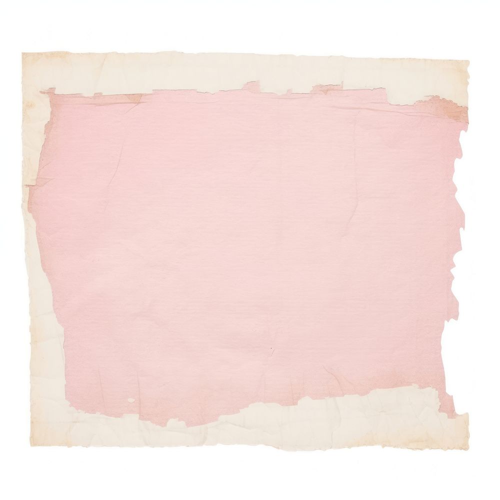 Pink ripped paper backgrounds text art.