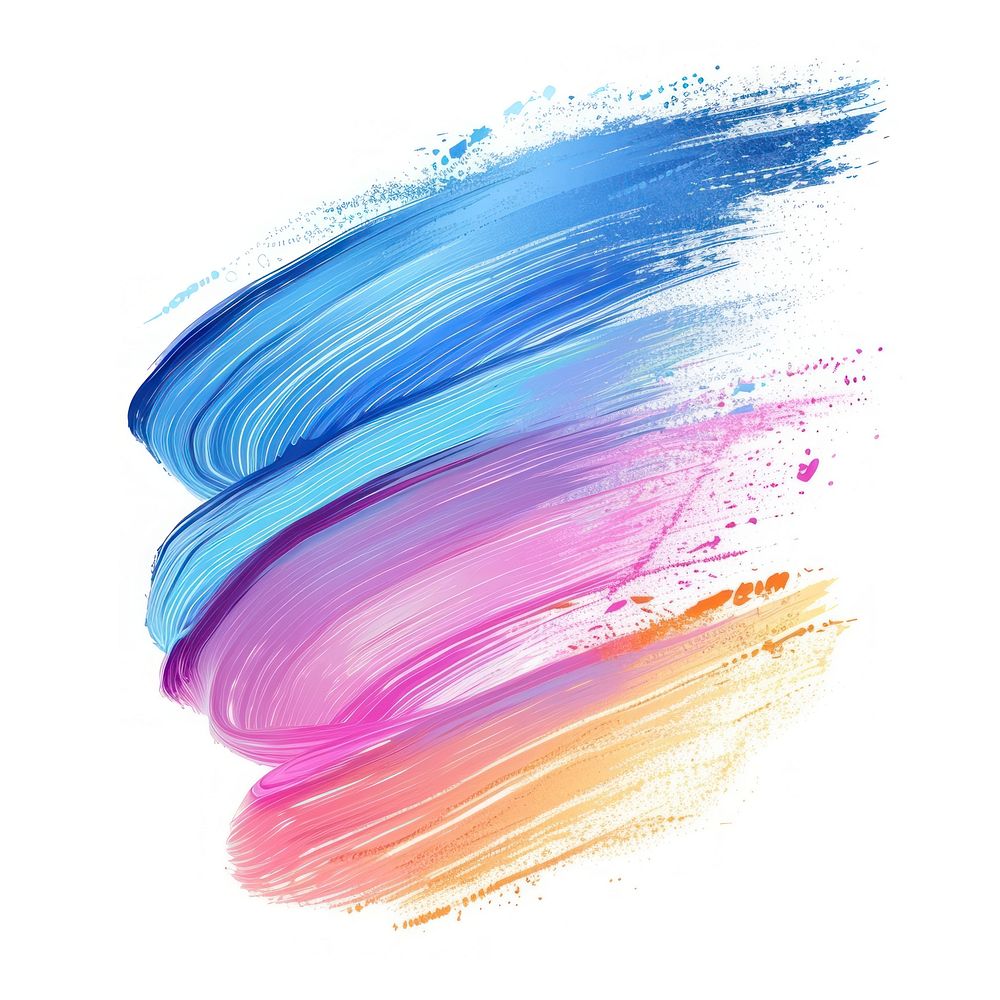 Abstract pastel brush stroke backgrounds paint white background.