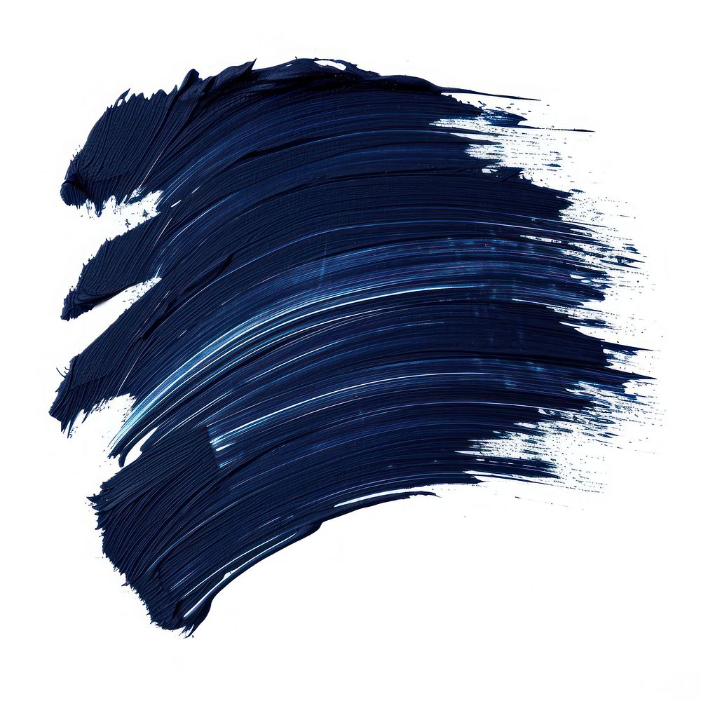 Dark blue brush stroke backgrounds white background splattered.