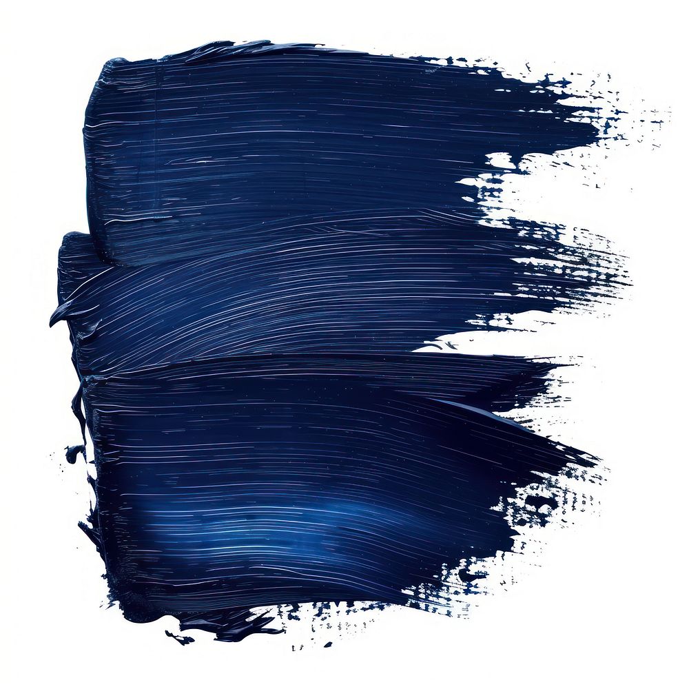 Dark blue brush stroke backgrounds white background splattered.