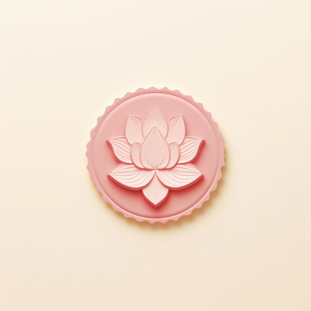 Lotus dessert flower confectionery.