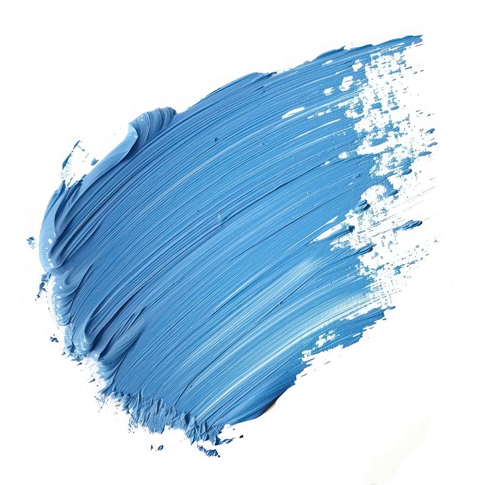 Light blue brush stroke backgrounds paint white background.