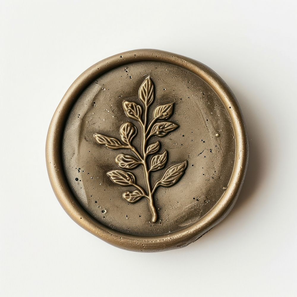 Botanical vintage jewelry pendant locket.