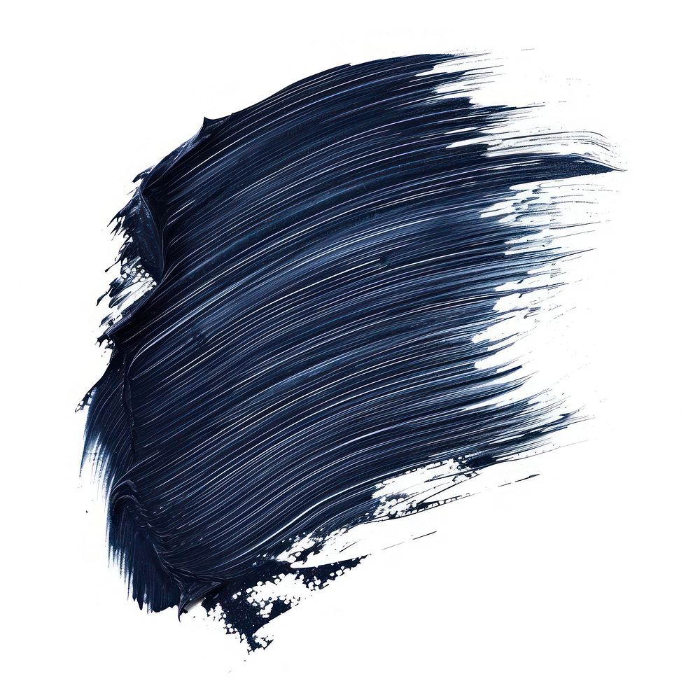 Pastel dark blue brush stroke backgrounds paint white background.
