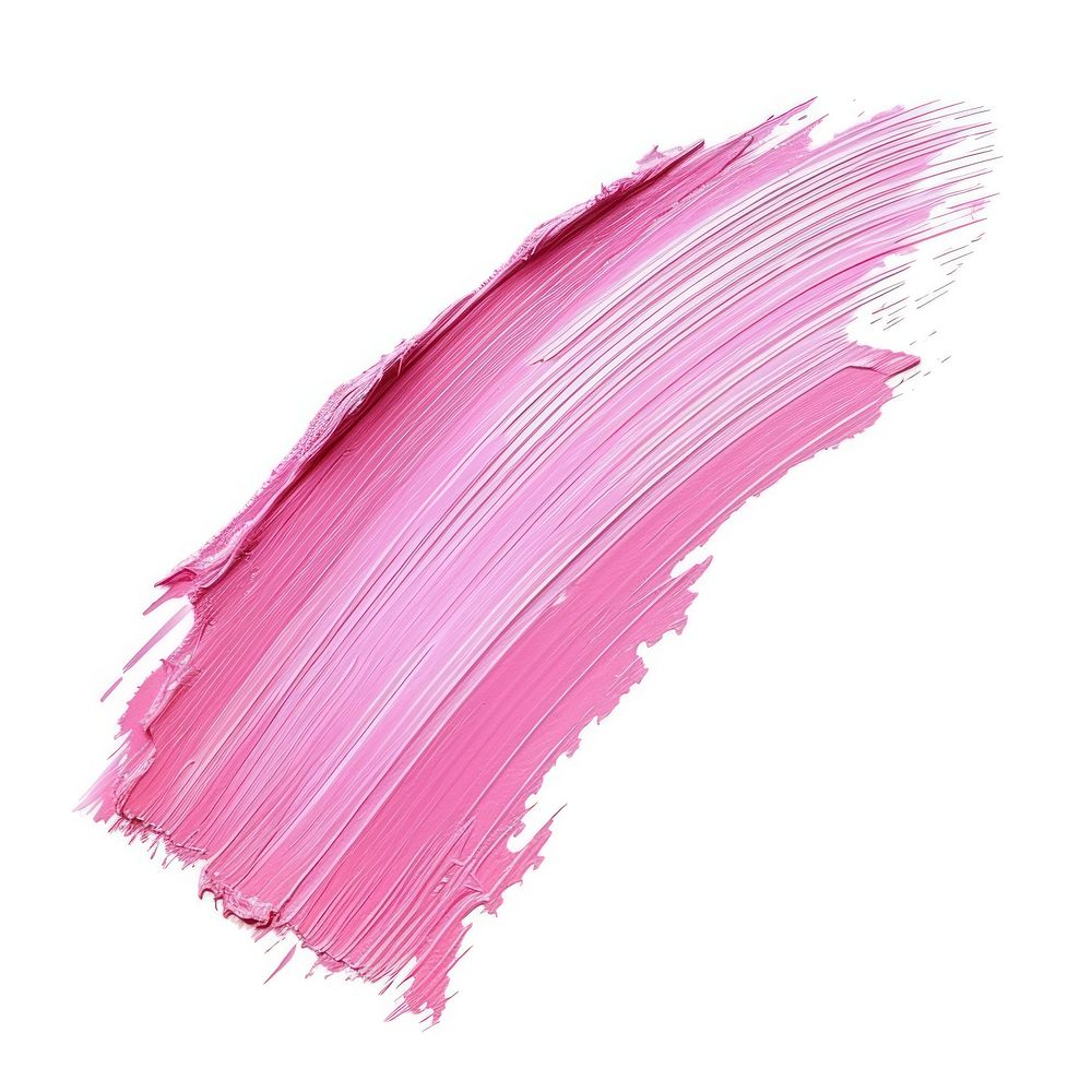 Pastel pink brush stroke backgrounds paint white background.