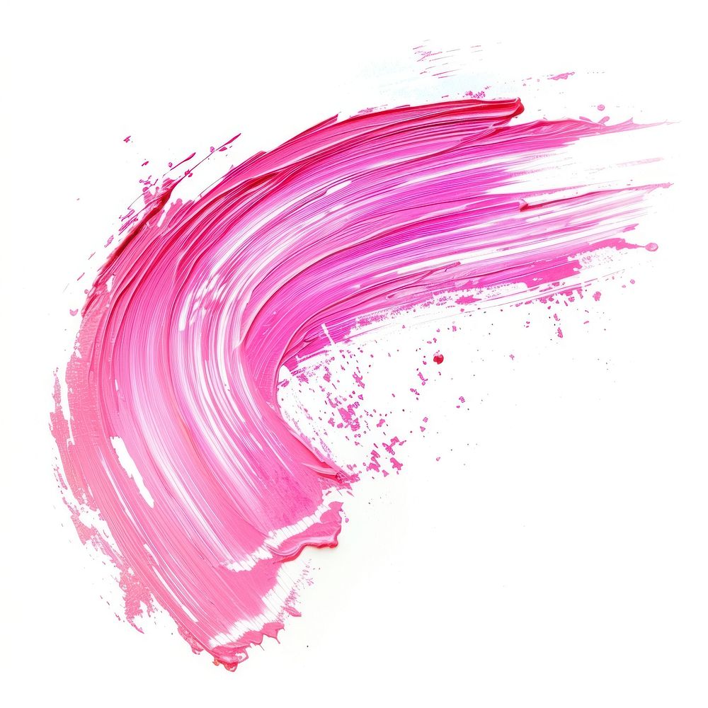 Pink brush stroke backgrounds purple paint.