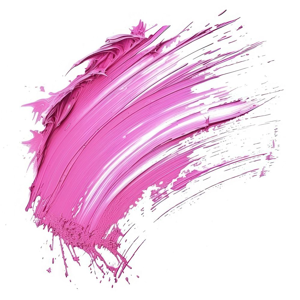 Pink brush stroke backgrounds drawing purple.