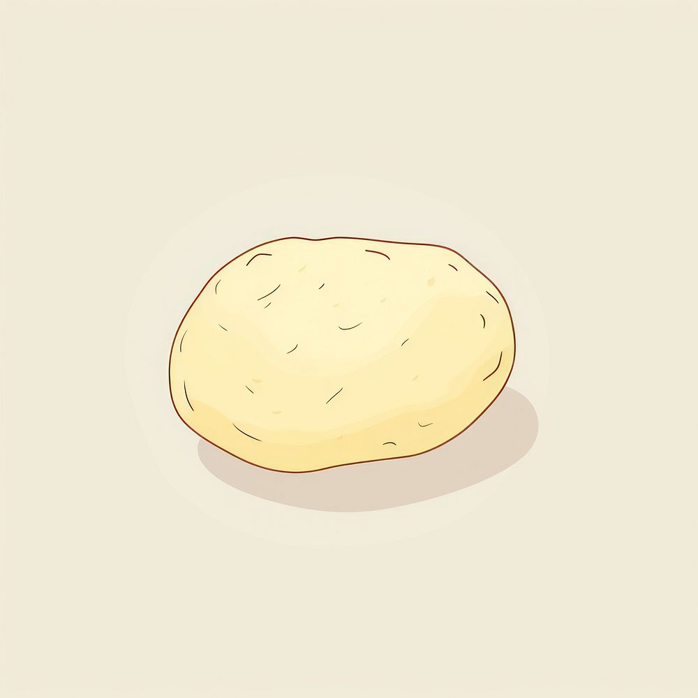 Potato food freshness vegetable. AI generated Image by rawpixel.