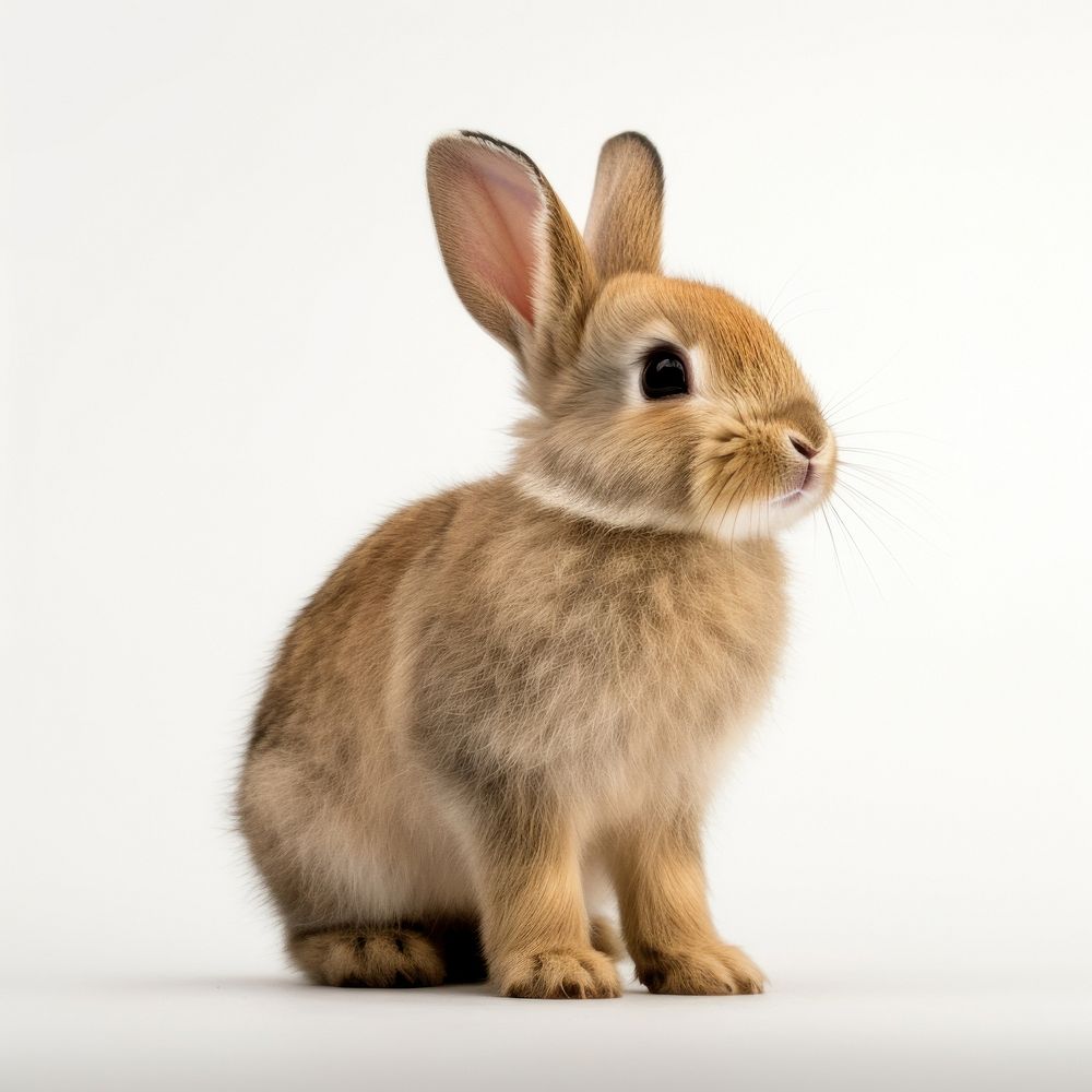 Baby rabbit mammal animal rodent. AI generated Image by rawpixel.