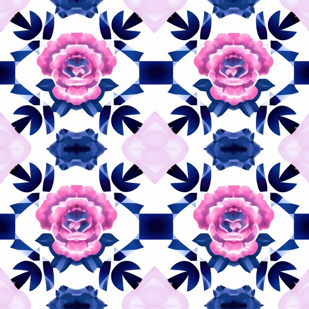 Tile pattern of rosa art backgrounds accessories.