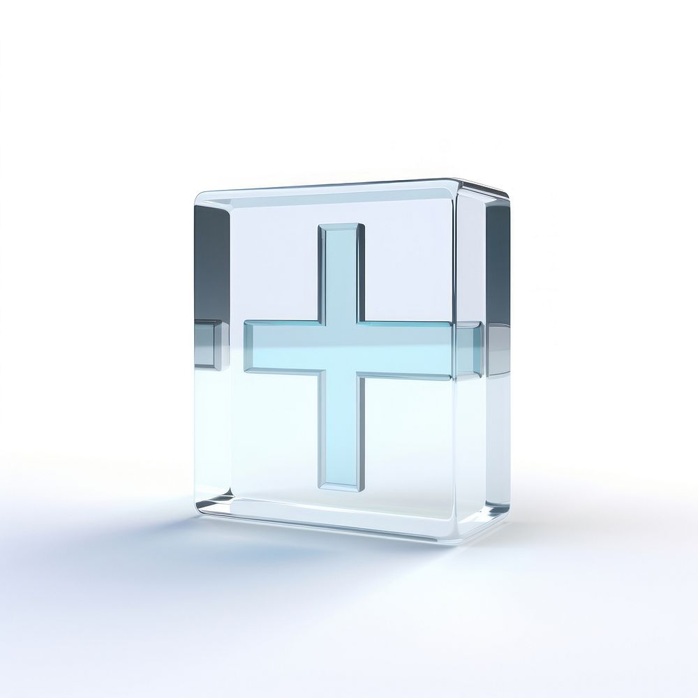 Hashtag icon furniture glass white.
