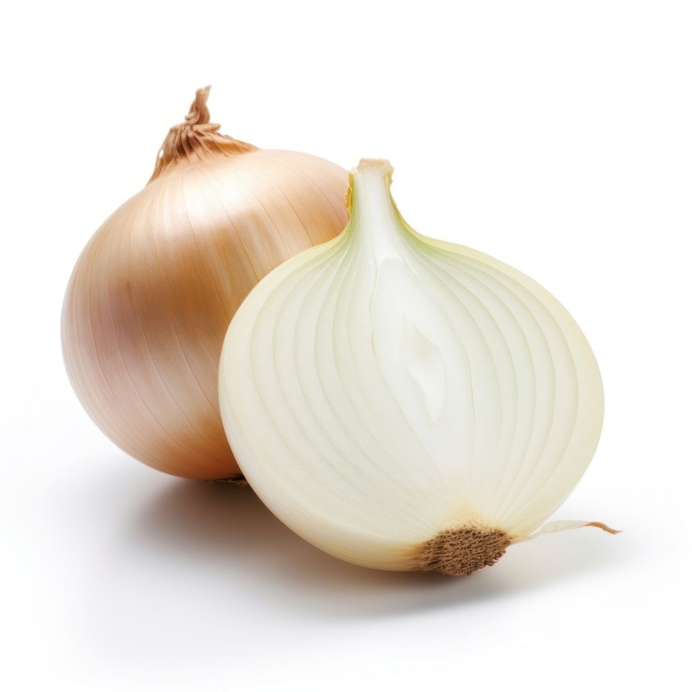 White onion vegetable shallot plant.