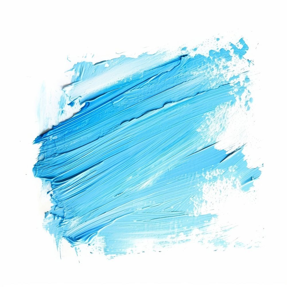 Light blue backgrounds paint brush.