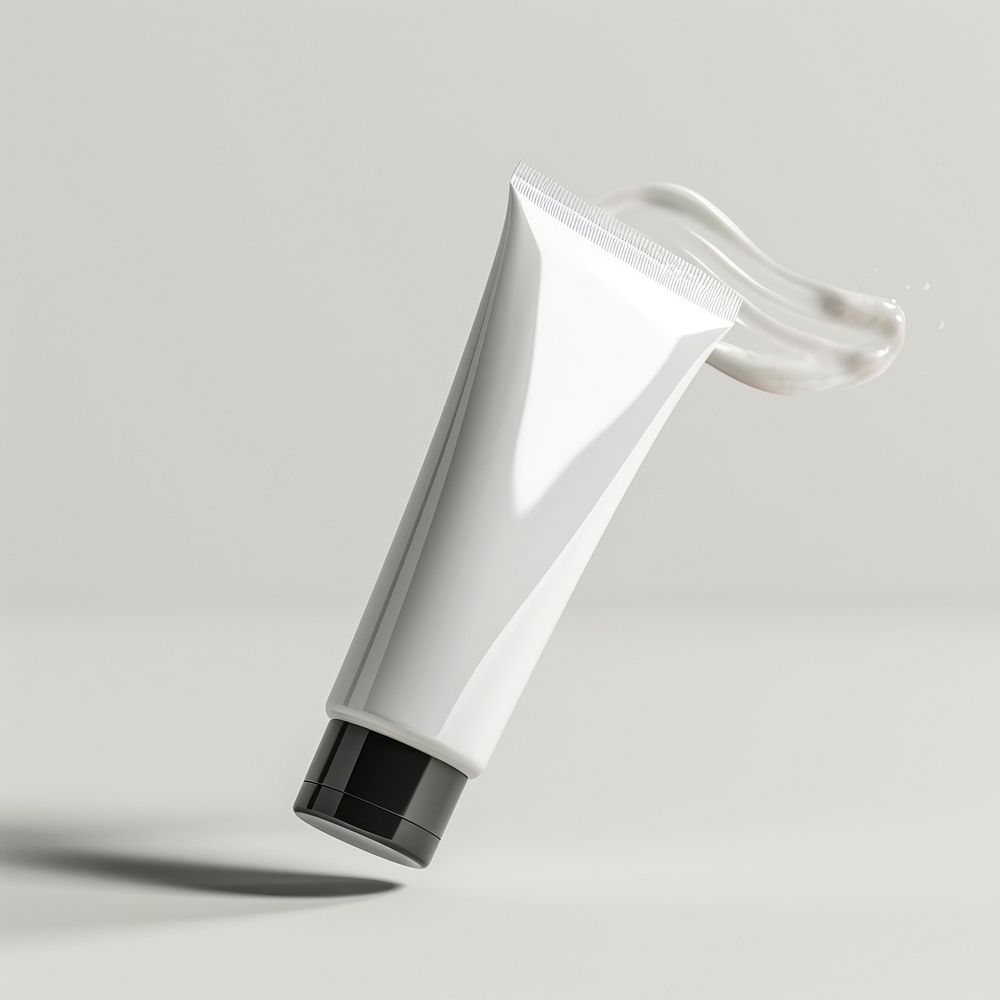 Cosmetic tube  toothpaste lighting bottle.