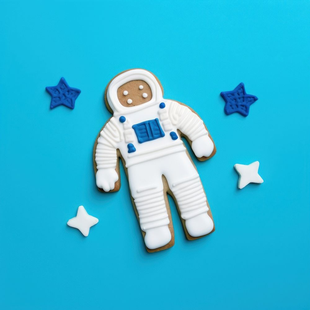 Astronaut cookie representation celebration. AI generated Image by rawpixel.