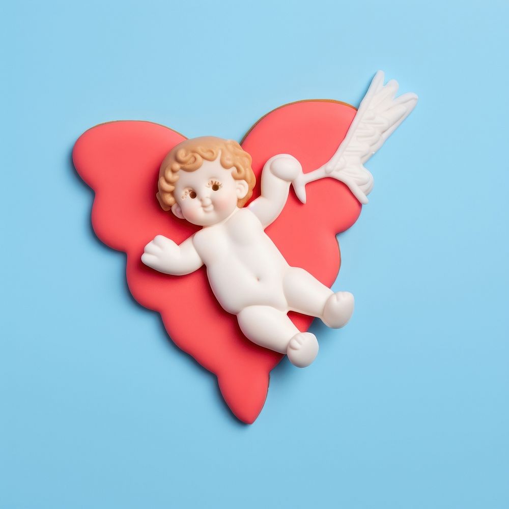 Baby cupid representation creativity holiday. AI generated Image by rawpixel.