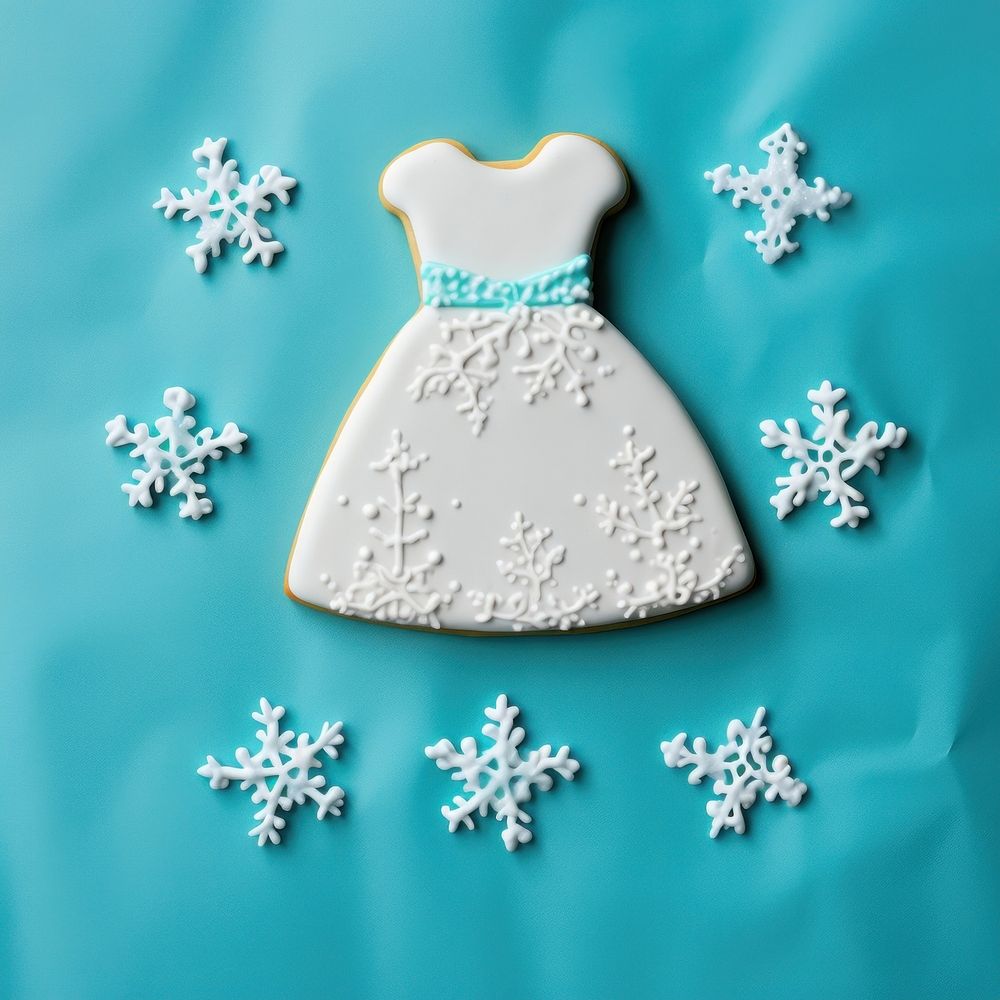 Cloth icing dessert cookie. AI generated Image by rawpixel.