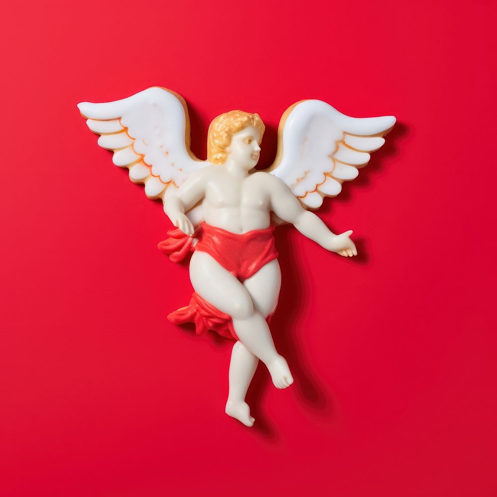 Cupid angel art representation. AI generated Image by rawpixel.