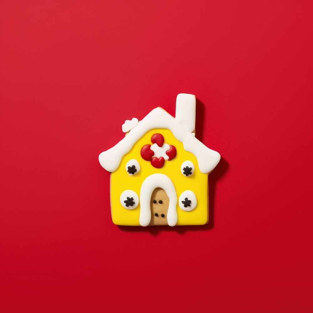 House cookie icing representation. AI generated Image by rawpixel.
