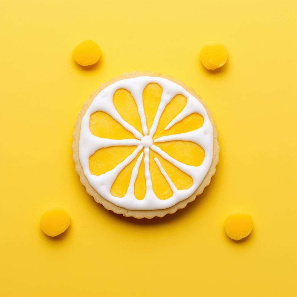 Lemon yellow medication freshness. AI generated Image by rawpixel.