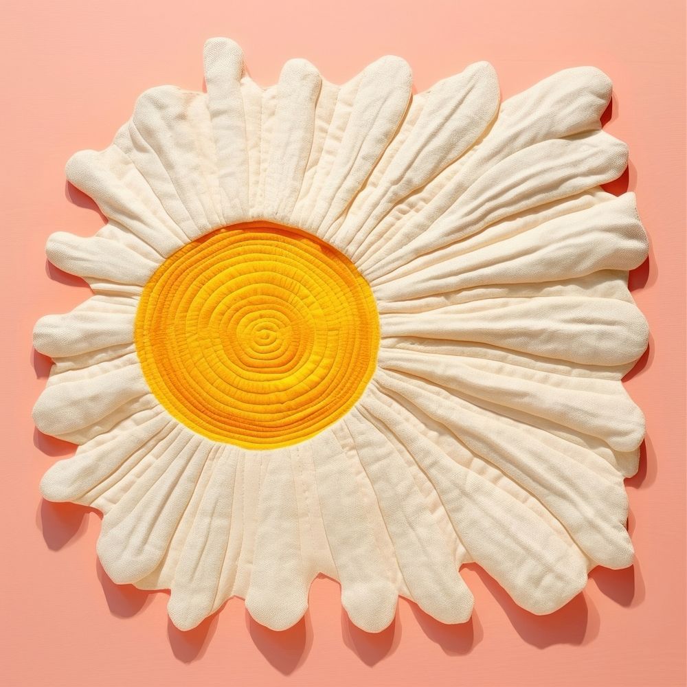 Simple fabric textile illustration minimal of a sun art freshness pattern.
