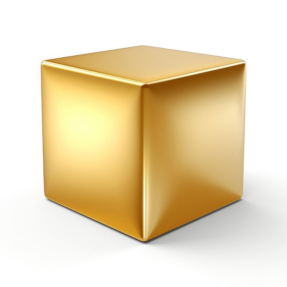 A square shape gold white background simplicity.