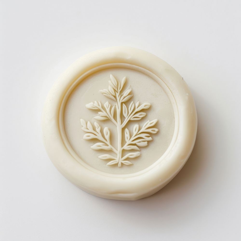 Seal Wax Stamp botanical jewelry accessories porcelain.