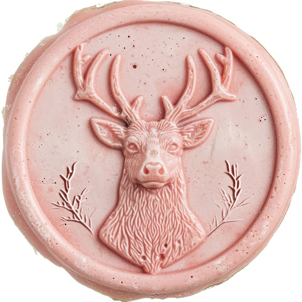 Seal Wax Stamp deer icon representation accessories creativity.