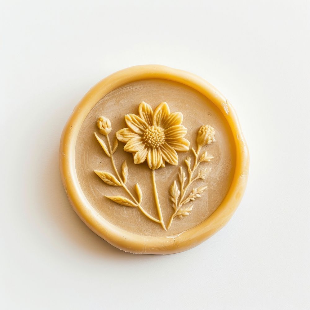 Seal Wax Stamp marigold accessories creativity freshness.