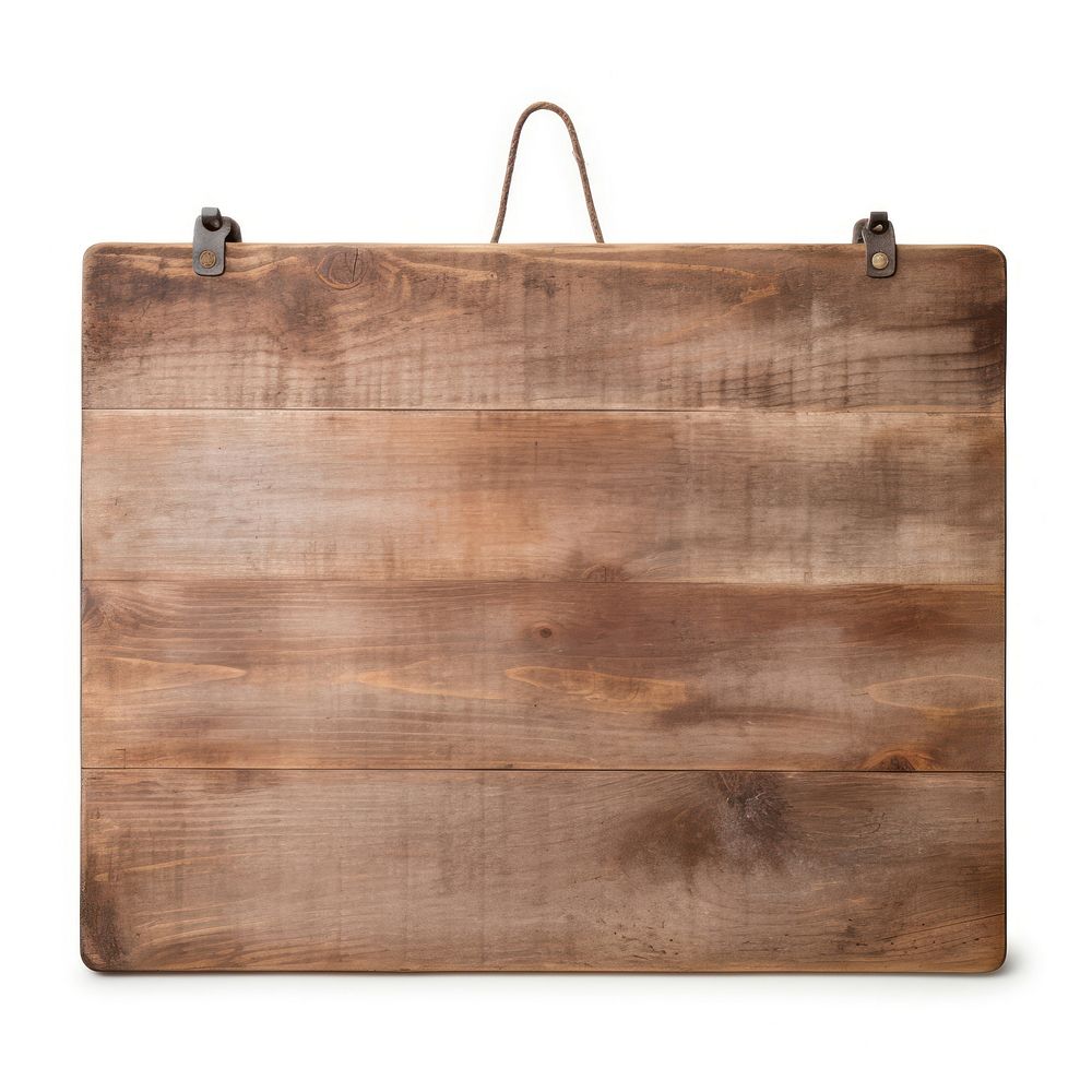 Empty rustic wooden serving board white background accessories rectangle. AI generated Image by rawpixel.